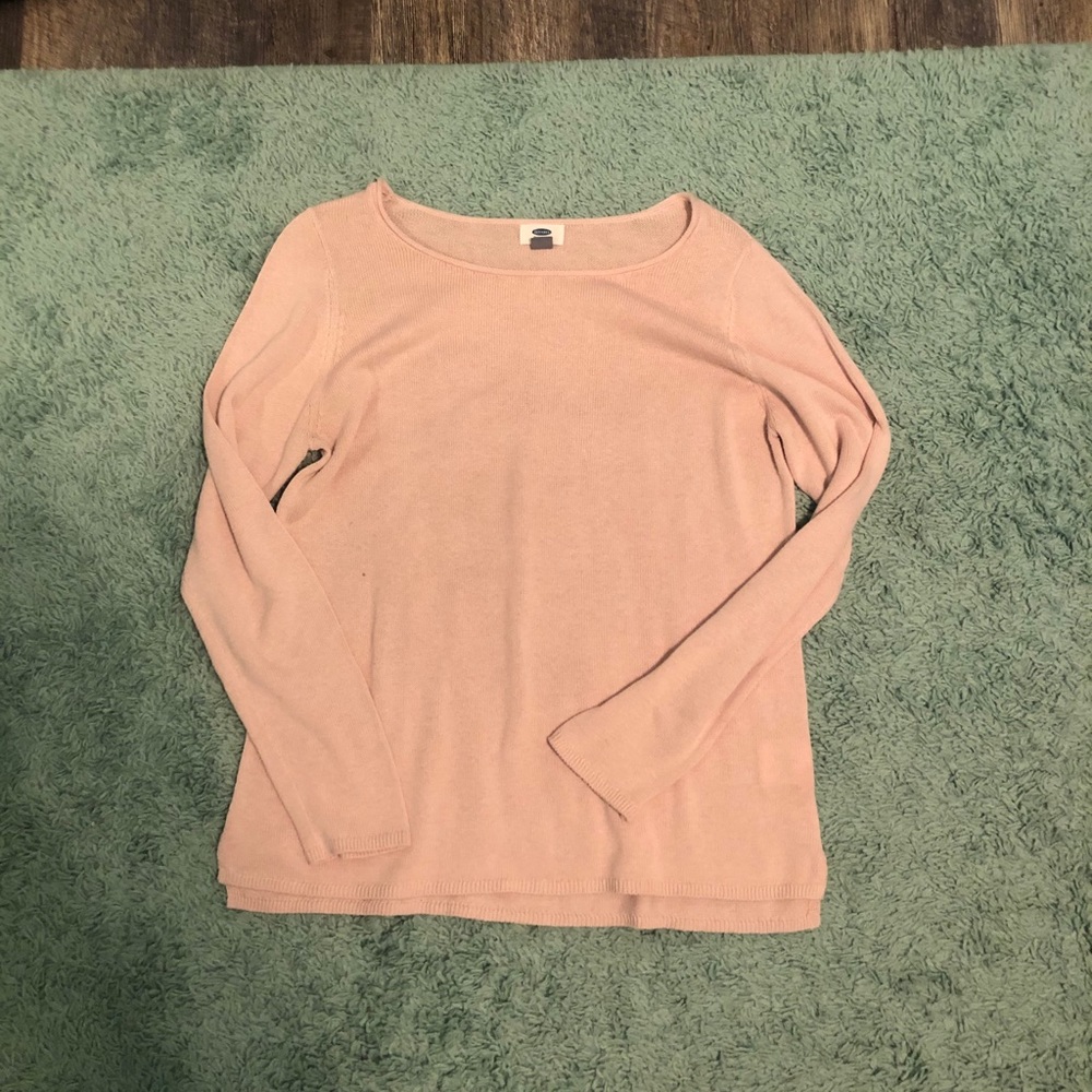 Pink sweater